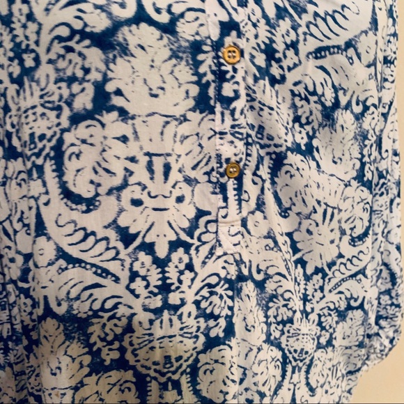Grand and Greene BOHO batik style Size L blouse - Picture 5 of 9
